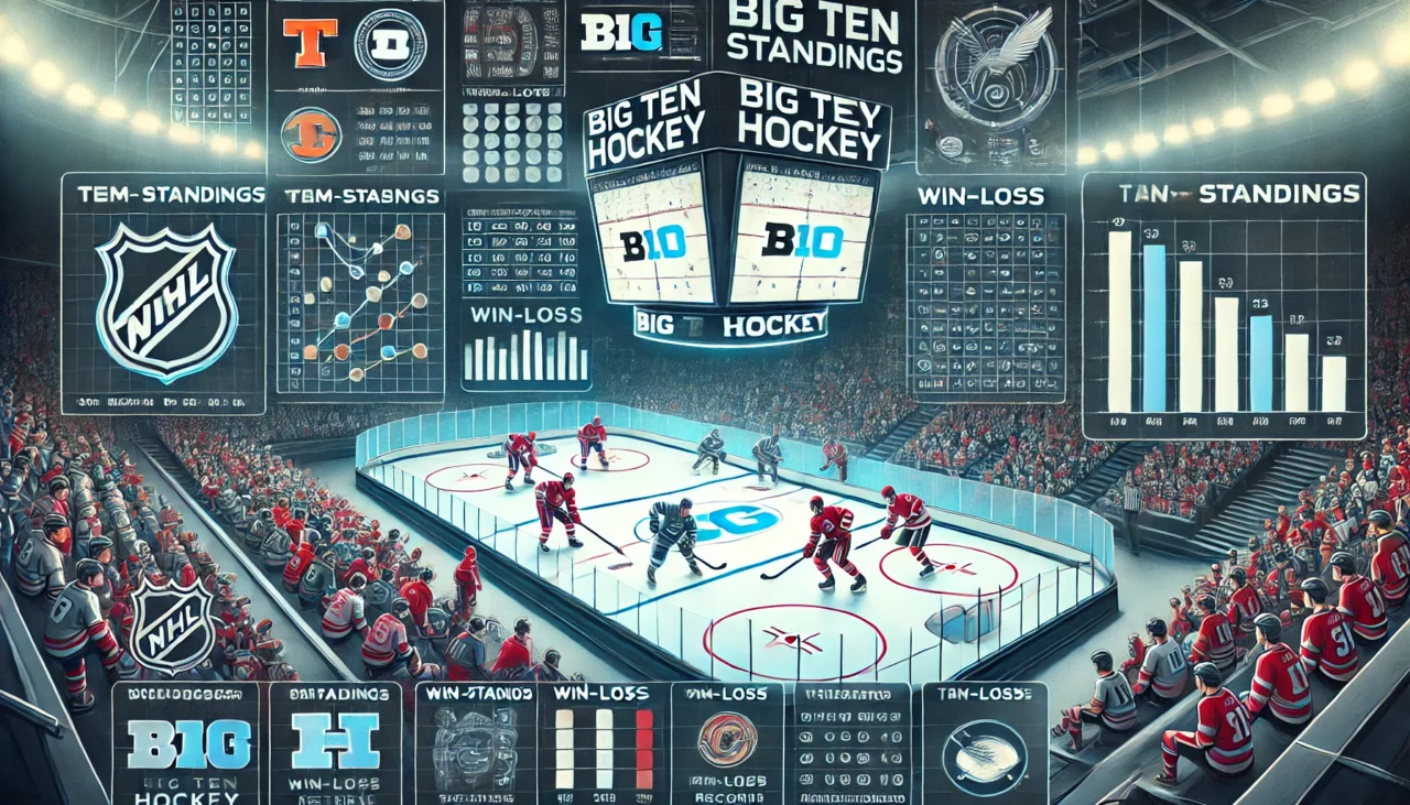 Big Ten Hockey Standings